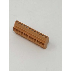 12 Pin Plug, Orange